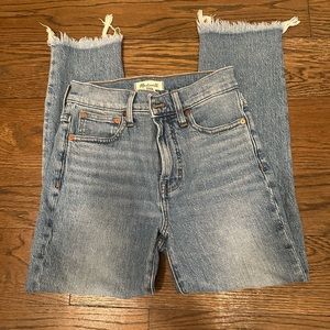 MADEWELL: The Petite Perfect Vintage Jean in Ainsworth Wash